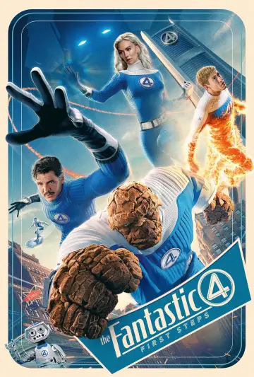 Plakat do filmu "Fantastyczna 4. Pierwsze kroki" #519597
