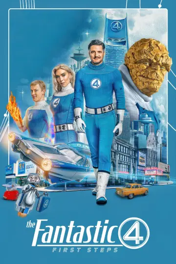 Plakat do filmu "Fantastyczna 4. Pierwsze kroki" #519598