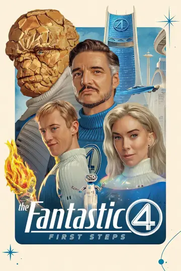 Plakat do filmu "Fantastyczna 4. Pierwsze kroki" #519599
