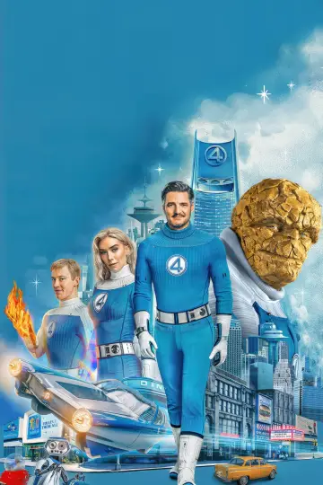 Plakat do filmu "Fantastyczna 4. Pierwsze kroki" #519647
