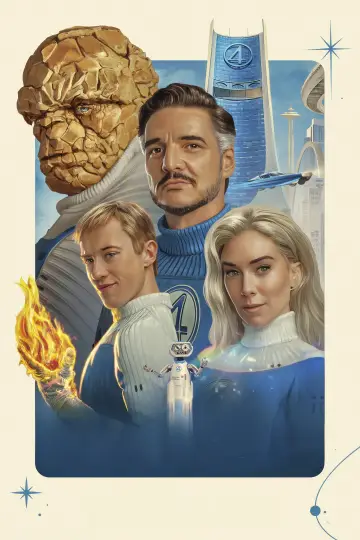 Plakat do filmu "Fantastyczna 4. Pierwsze kroki" #519658
