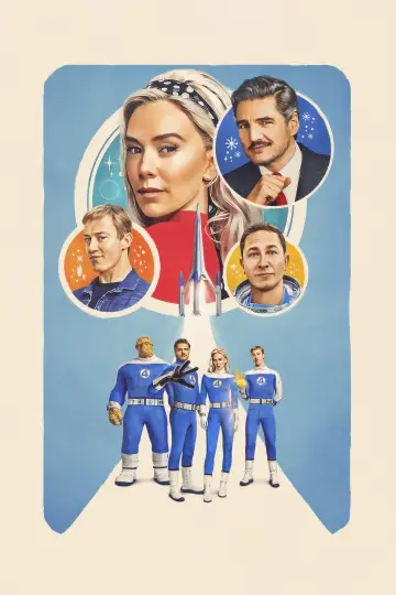 Plakat do filmu "Fantastyczna 4. Pierwsze kroki" #519663