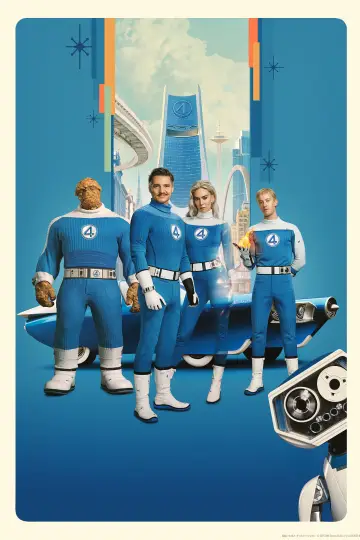 Plakat do filmu "Fantastyczna 4. Pierwsze kroki" #519667