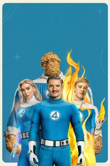 Plakat do filmu "Fantastyczna 4. Pierwsze kroki" #519676