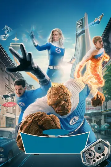Plakat do filmu "Fantastyczna 4. Pierwsze kroki" #519688