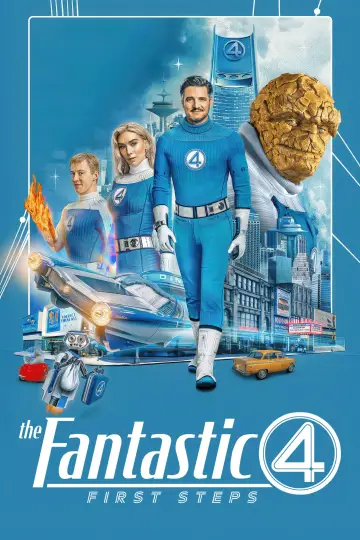 Plakat do filmu "Fantastyczna 4. Pierwsze kroki" #519759