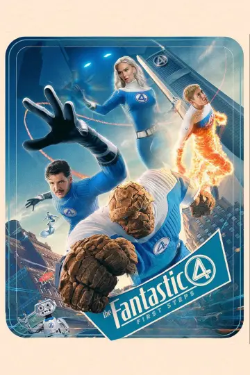 Plakat do filmu "Fantastyczna 4. Pierwsze kroki" #519761