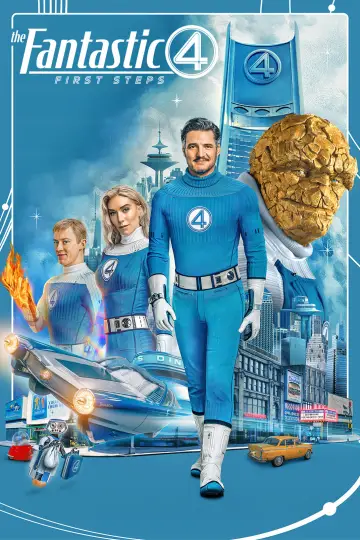 Plakat do filmu "Fantastyczna 4. Pierwsze kroki" #519796