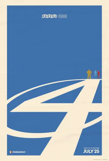 Plakat do filmu "Fantastyczna 4. Pierwsze kroki" #519798