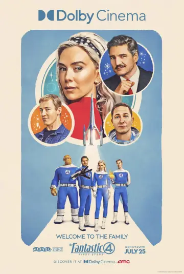 Plakat do filmu "Fantastyczna 4. Pierwsze kroki" #519803