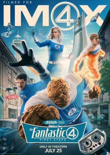 Plakat do filmu "Fantastyczna 4. Pierwsze kroki" #519851