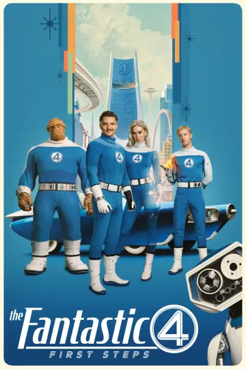 Plakat do filmu "Fantastyczna 4. Pierwsze kroki" #519854