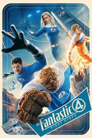Plakat do filmu "Fantastyczna 4. Pierwsze kroki" #519882