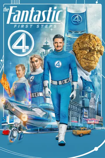 Plakat do filmu "Fantastyczna 4. Pierwsze kroki" #519948