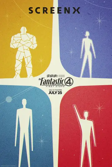 Plakat do filmu "Fantastyczna 4. Pierwsze kroki" #519998