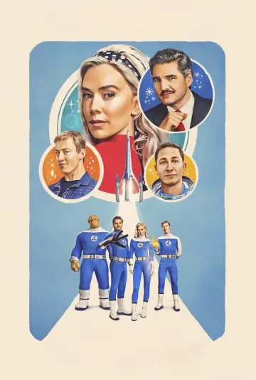 Plakat do filmu "Fantastyczna 4. Pierwsze kroki" #519999