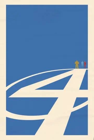 Plakat do filmu "Fantastyczna 4. Pierwsze kroki" #520002