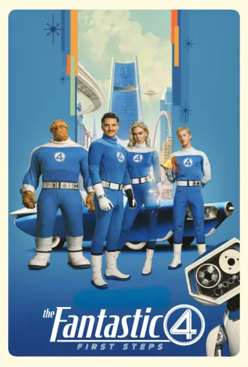 Plakat do filmu "Fantastyczna 4. Pierwsze kroki" #520033