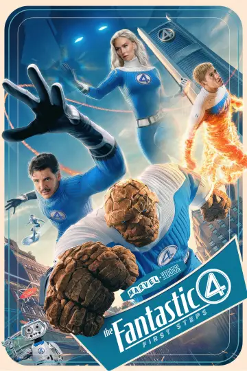 Plakat do filmu "Fantastyczna 4. Pierwsze kroki" #520041