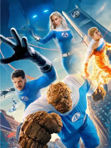 Plakat do filmu "Fantastyczna 4. Pierwsze kroki" #520043