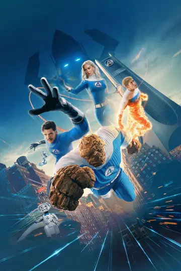 Plakat do filmu "Fantastyczna 4. Pierwsze kroki" #520060