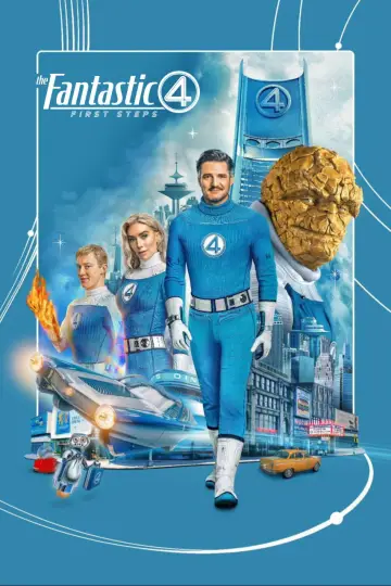Plakat do filmu "Fantastyczna 4. Pierwsze kroki" #520074