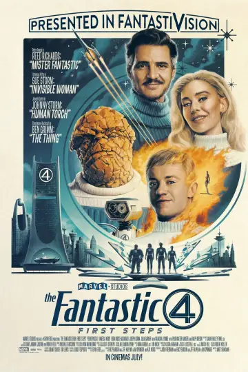 Plakat do filmu "Fantastyczna 4. Pierwsze kroki" #520087