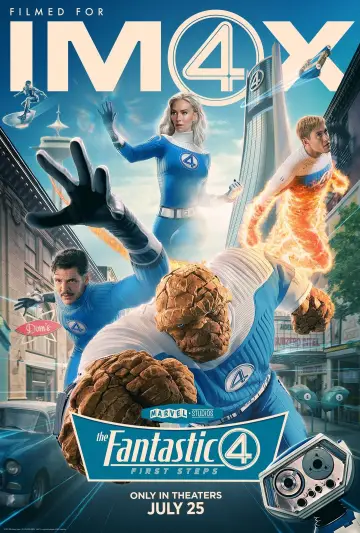 Plakat do filmu "Fantastyczna 4. Pierwsze kroki" #520088
