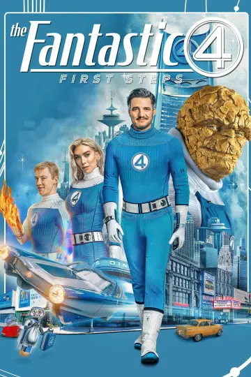 Plakat do filmu "Fantastyczna 4. Pierwsze kroki" #520097