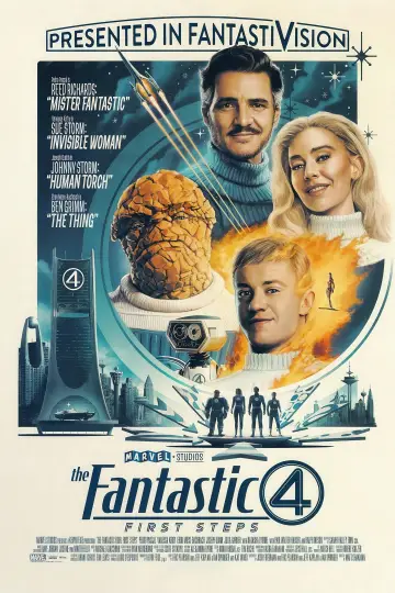 Plakat do filmu "Fantastyczna 4. Pierwsze kroki" #520103
