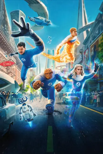 Plakat do filmu "Fantastyczna 4. Pierwsze kroki" #520122