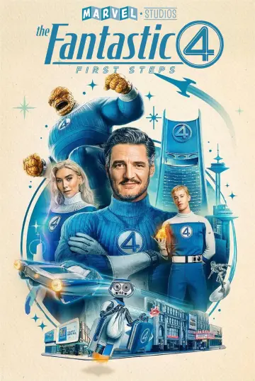 Plakat do filmu "Fantastyczna 4. Pierwsze kroki" #520138
