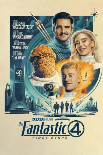Plakat do filmu "Fantastyczna 4. Pierwsze kroki" #520197