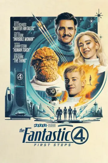 Plakat do filmu "Fantastyczna 4. Pierwsze kroki" #520201
