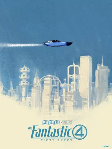 Plakat do filmu "Fantastyczna 4. Pierwsze kroki" #520218