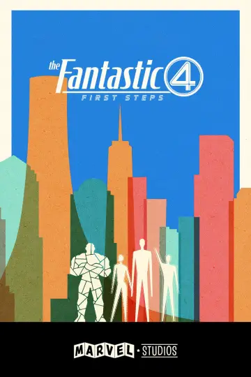 Plakat do filmu "Fantastyczna 4. Pierwsze kroki" #520231