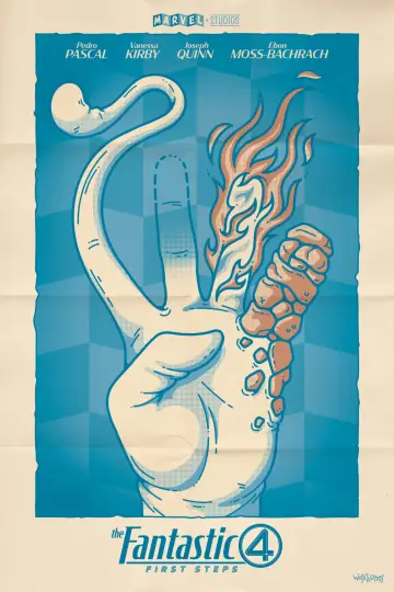 Plakat do filmu "Fantastyczna 4. Pierwsze kroki" #520233