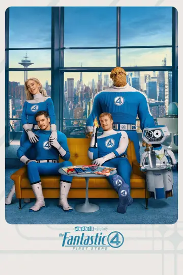 Plakat do filmu "Fantastyczna 4. Pierwsze kroki" #520237