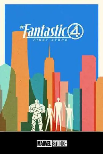 Plakat do filmu "Fantastyczna 4. Pierwsze kroki" #520240