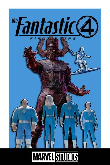 Plakat do filmu "Fantastyczna 4. Pierwsze kroki" #520242