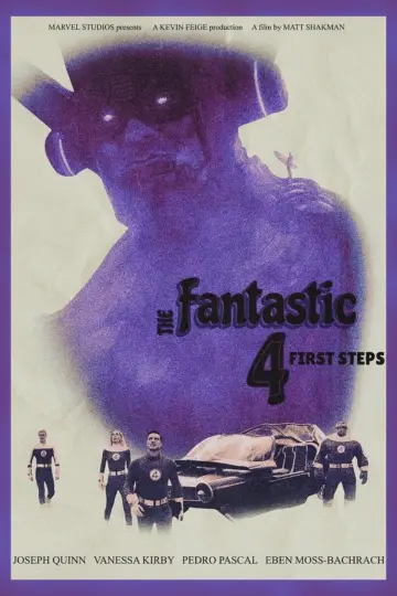 Plakat do filmu "Fantastyczna 4. Pierwsze kroki" #520245