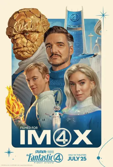 Plakat do filmu "Fantastyczna 4. Pierwsze kroki" #766023