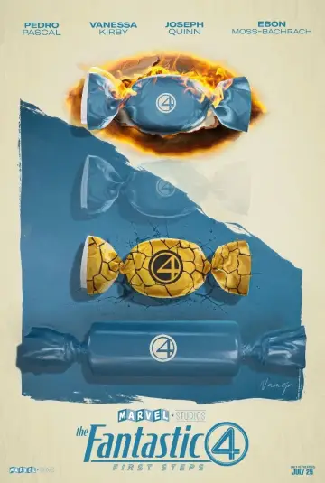 Plakat do filmu "Fantastyczna 4. Pierwsze kroki" #827991