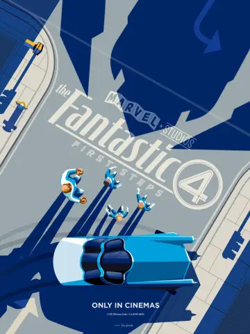 Plakat do filmu "Fantastyczna 4. Pierwsze kroki" #827994