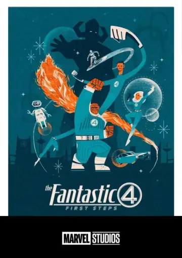 Plakat do filmu "Fantastyczna 4. Pierwsze kroki" #827996