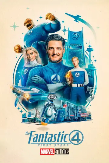Plakat do filmu "Fantastyczna 4. Pierwsze kroki" #925729