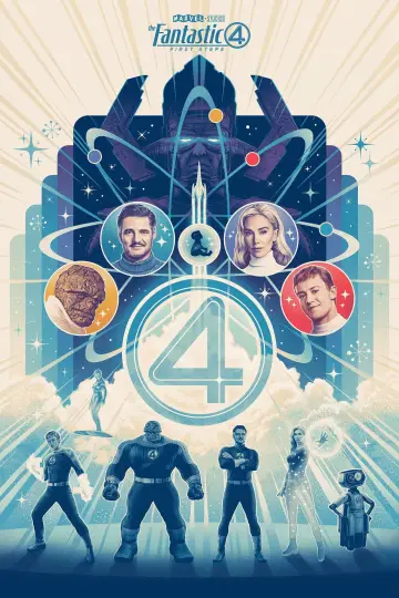Plakat do filmu "Fantastyczna 4. Pierwsze kroki" #959621