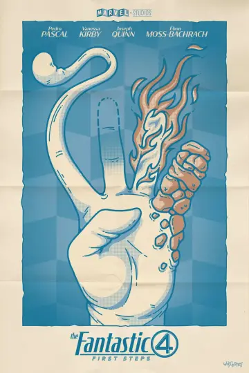 Plakat do filmu "Fantastyczna 4. Pierwsze kroki" #959629