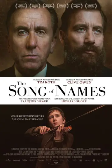Plakat do filmu "Pieśń imion" #356438