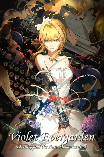 Plakat do filmu "Violet Evergarden: Wieczność i Lalka spisująca myśli" #750041
